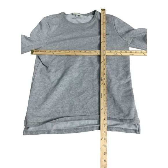 Nice Adidas Crewneck LONG SLEEVE PULLOVER  sweater Womens Size medium grey Good - Picture 5 of 8